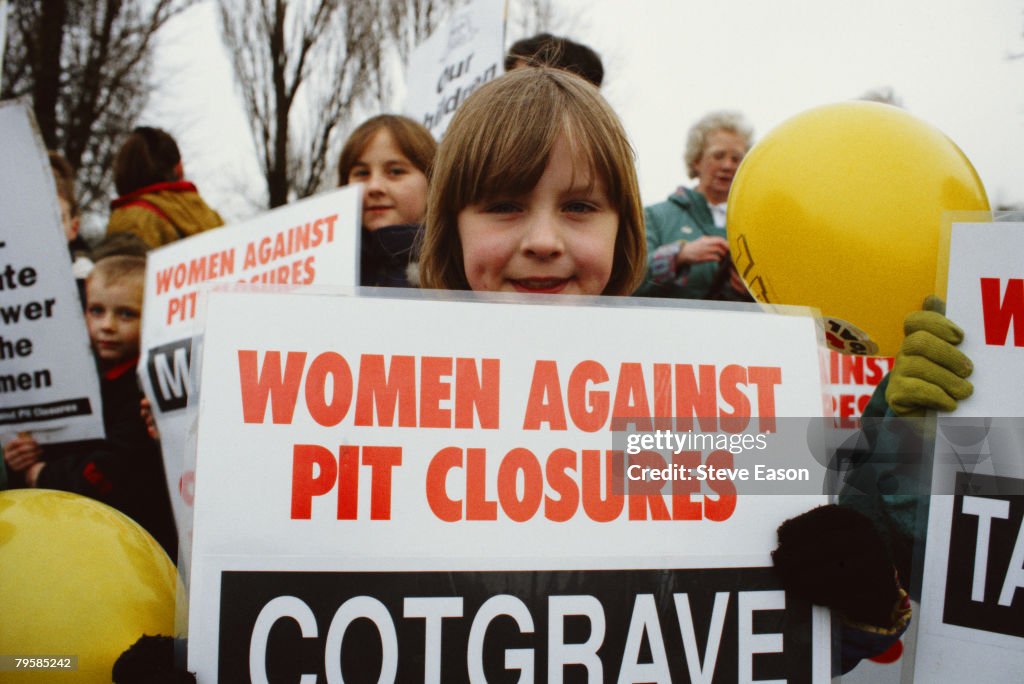 Cotgrave Pit Protest