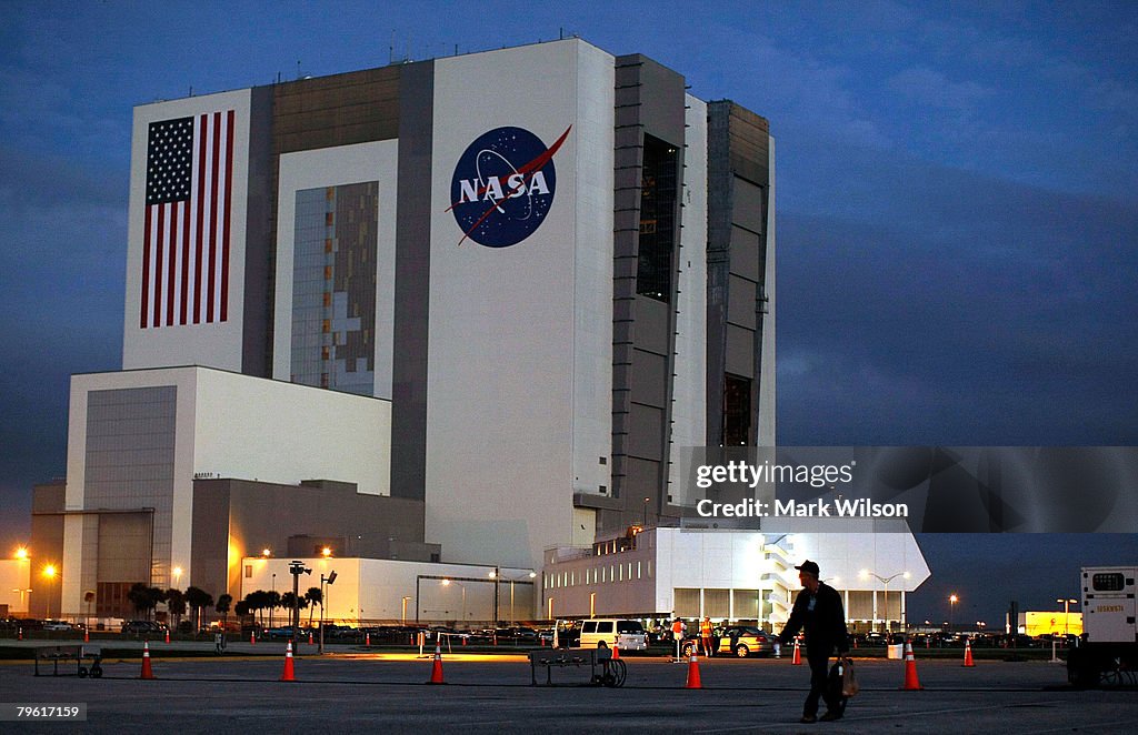 NASA Prepares To Launch Space Shuttle Atlantis