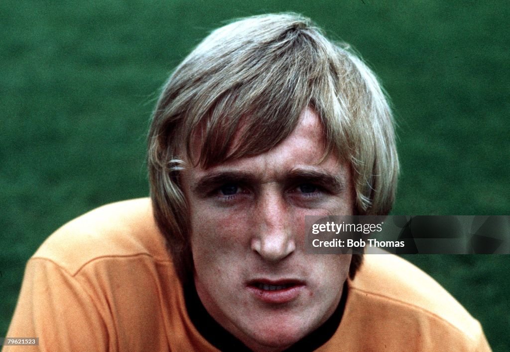 Football. Circa 1970's. Derek Parkin of Wolverhampton Wanderers.