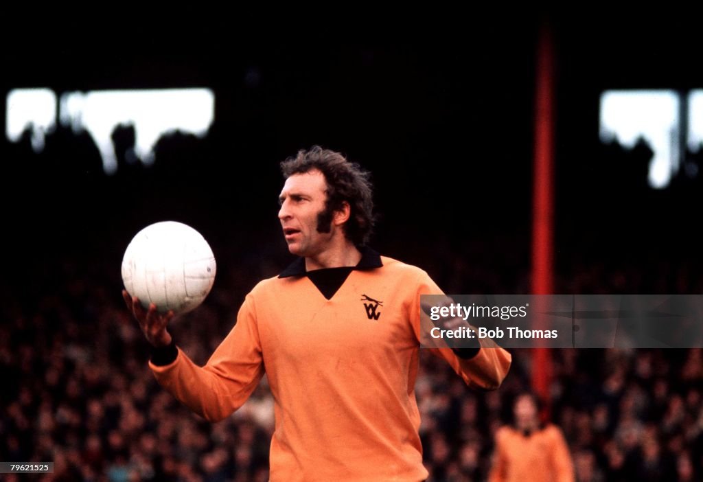 Football. Circa 1970's. Mike Bailey of Wolverhampton Wanderers.