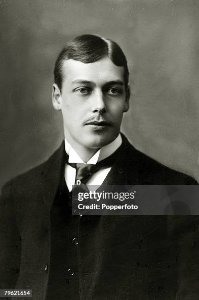 History Personalities. British Royalty. pic: circa 1880's. HRH. The Duke of York, (1865-1936) later King George V, who reigned 1910-1936, portrait. History Personalities. British Royalty. pic: circa 1880's. HRH. The Duke of York, (1865-1936) later King George V, who reigned 1910-1936, portrait.