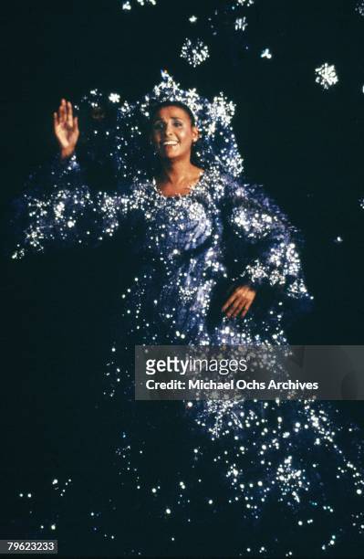 Lena Horne in a scene from the movie "The Wiz" in 1978 in New York, New York. The movie was directed by Sidney Lumet and produced by Universal...