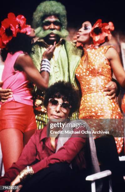 Lena Horne in a scene from the movie "The Wiz" in 1978 in New York, New York. The movie was directed by Sidney Lumet and produced by Universal...