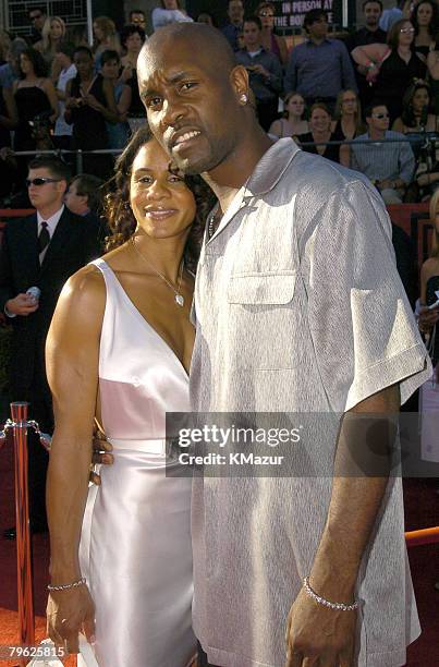 Gary Payton and wife Monique