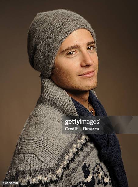 Actor Julian Morris poses at the Hollywood Life House on January 22, 2008 in Park City, Utah.