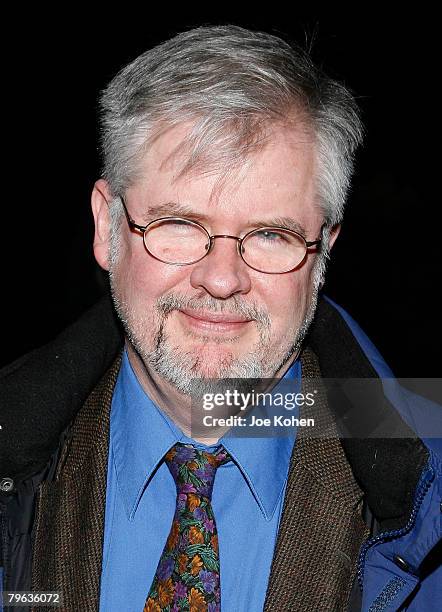 Playwright Christopher Durang arrives at the opening night of "Crimes of the Heart" held at Roundabout Theatre Company's Laura Pels Theatre on...