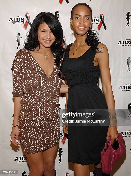 Cassie and Georgianna Robertson attend the Black Aids Day Hosts A Tribute To The Black Grandmother Sponsorship Deck at the GMHC in The Tisch Building...