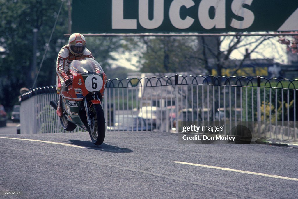 Hailwood On Suzuki