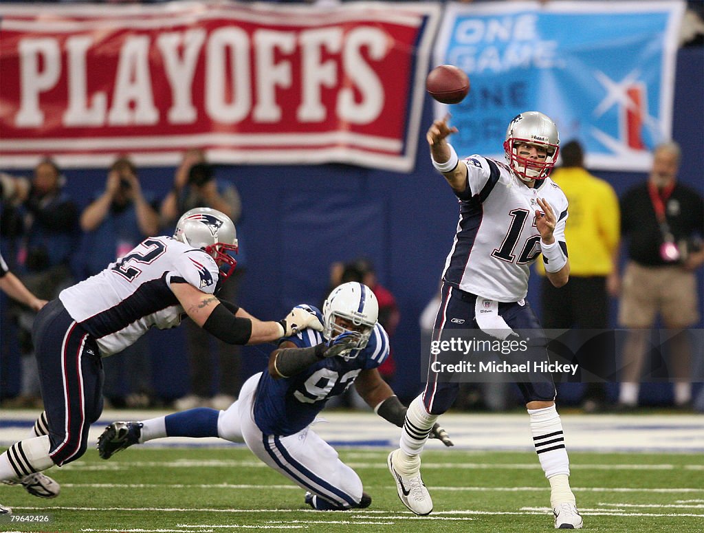 AFC Conference Championship - New England Patriots vs Indianapolis Colts - January 21, 2007