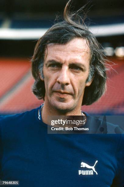 Circa 1980, Cesar Luis Menotti, Argentina Coach, who led Argentina to victory in the 1978 World Cup