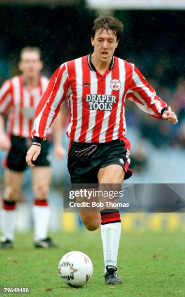 3rd April 1993, Premier League, Matt Le Tissier, Southampton who played for the "Saints" 1986-2002, who won 8 England international caps between...