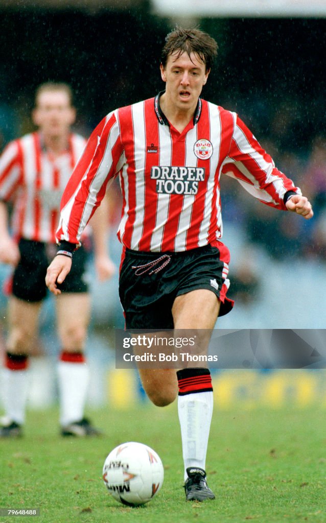 BT Sport, Football, pic: 3rd April 1993, Premier League, Matt Le Tissier, Southampton who played for the "Saints" 1986-2002, who won 8 England international caps between 1994-1997