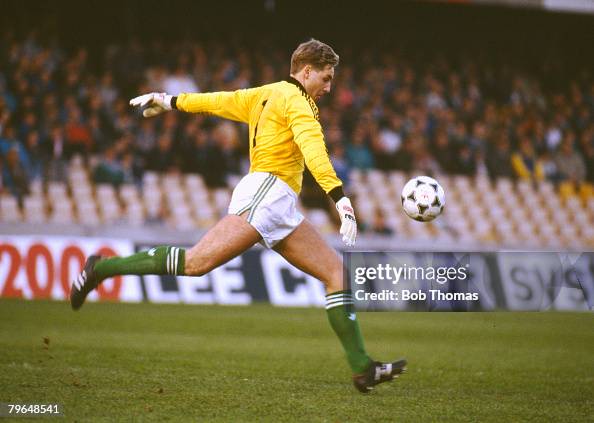 BT Sport, Football, pic: 27th April 1988, Allen McKnight, Northern Ireland goalkeeper, who won 10 Northern Ireland international caps 1988-1989 BT Sport, Football, pic: 27th April 1988, Allen McKnight, Northern Ireland goalkeeper, who won 10 Northern Ireland international caps 1988-1989