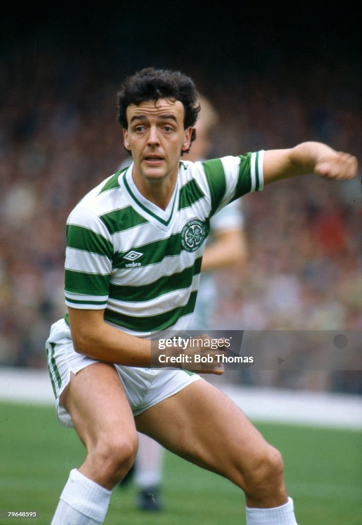 BT Sport, Football, pic: August 1984, Scottish Premier Division, Frank McGarvey, Celtic striker, who won 7 Scotland international caps between 1979-1984