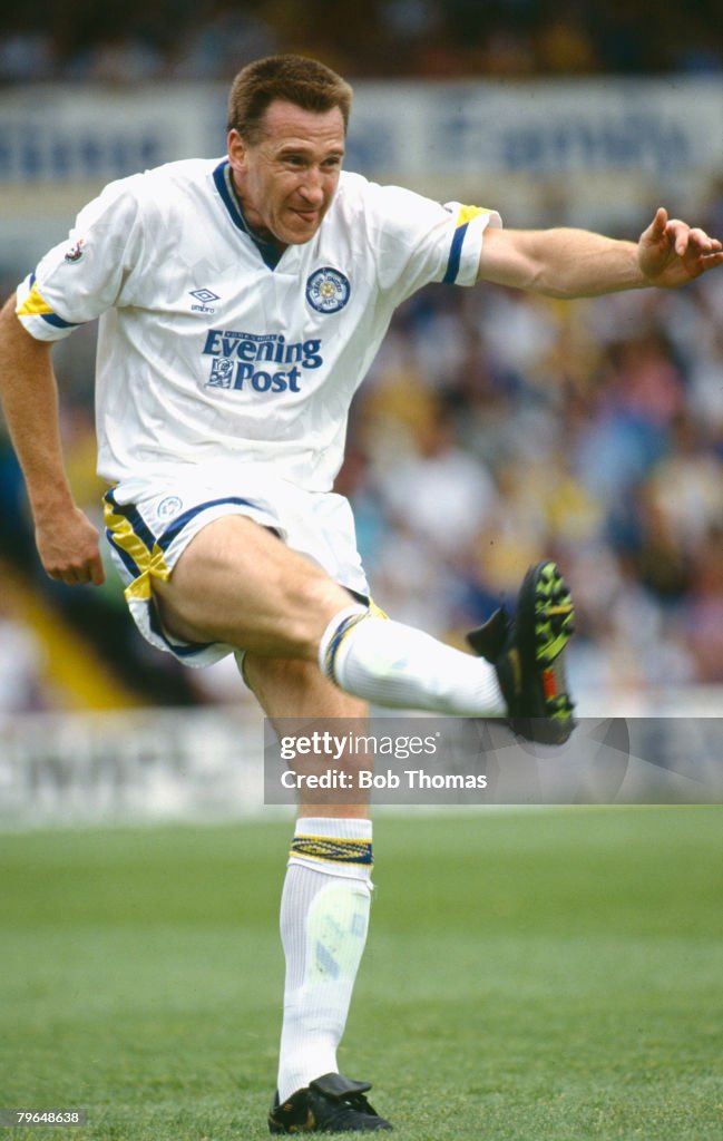 BT Sport, Football, pic: 24th August 1991, John McClelland, Leeds United defender, who won 53 Northern Ireland international caps between 1980 and 1990