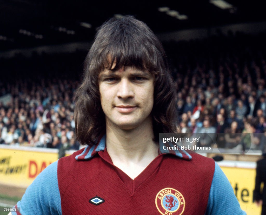 BT Sport, Football, pic: circa 1970's, Brian Little, Aston Villa 1971-1980, who won 1 solitary England cap in 1975