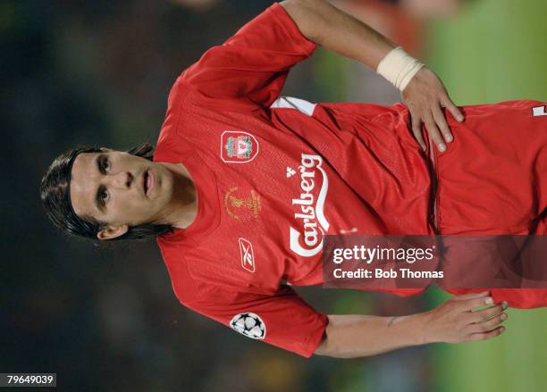 Sport, Football, UEFA Champions League Final, 25th May 2005, Ataturk Stadium, Istanbul, AC Milan 3 v Liverpool 3, , Milan Baros of Liverpool