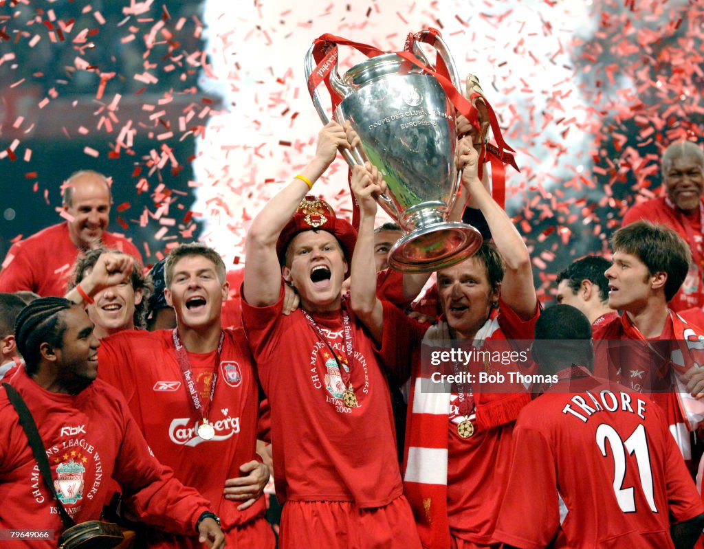 Sport, Football, UEFA Champions League Final, 25th May 2005, Ataturk Stadium, Istanbul, AC Milan 3 v Liverpool 3