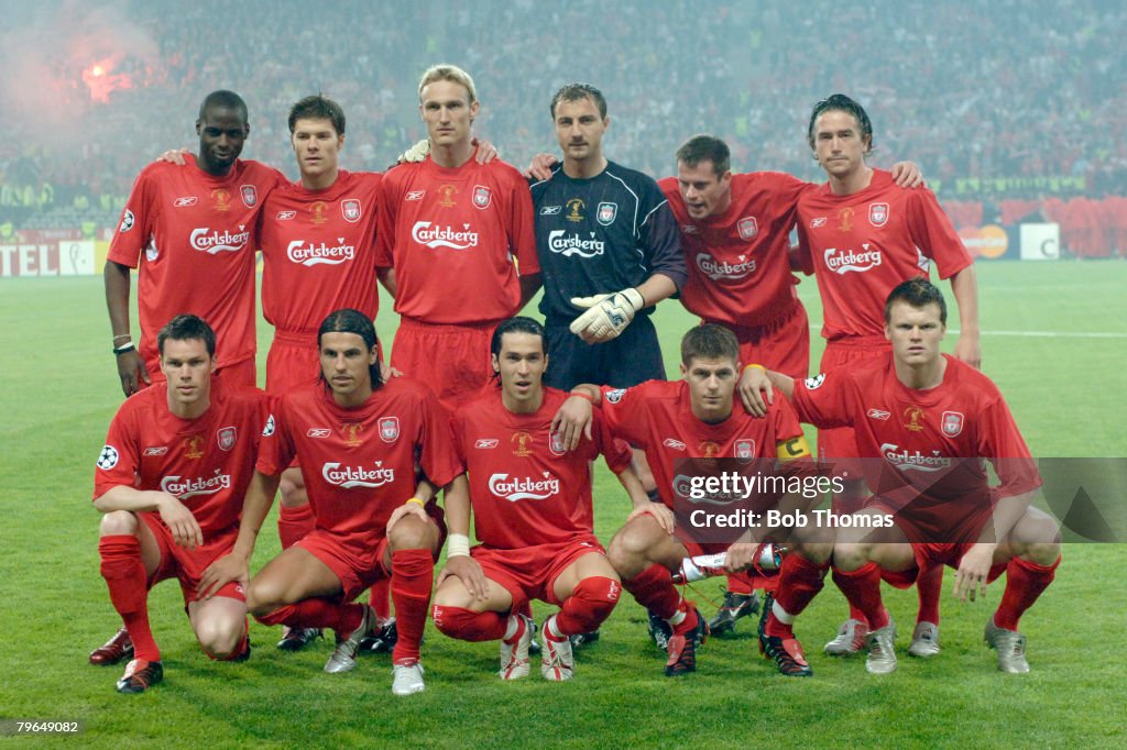 Sport, Football, UEFA Champions League Final, 25th May 2005, Ataturk Stadium, Istanbul, AC Milan 3 v Liverpool 3