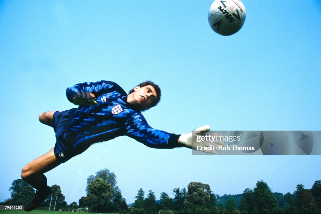 BT Sport, Football, pic: June 1989, Peter Shilton, England and Derby County goalkeeper