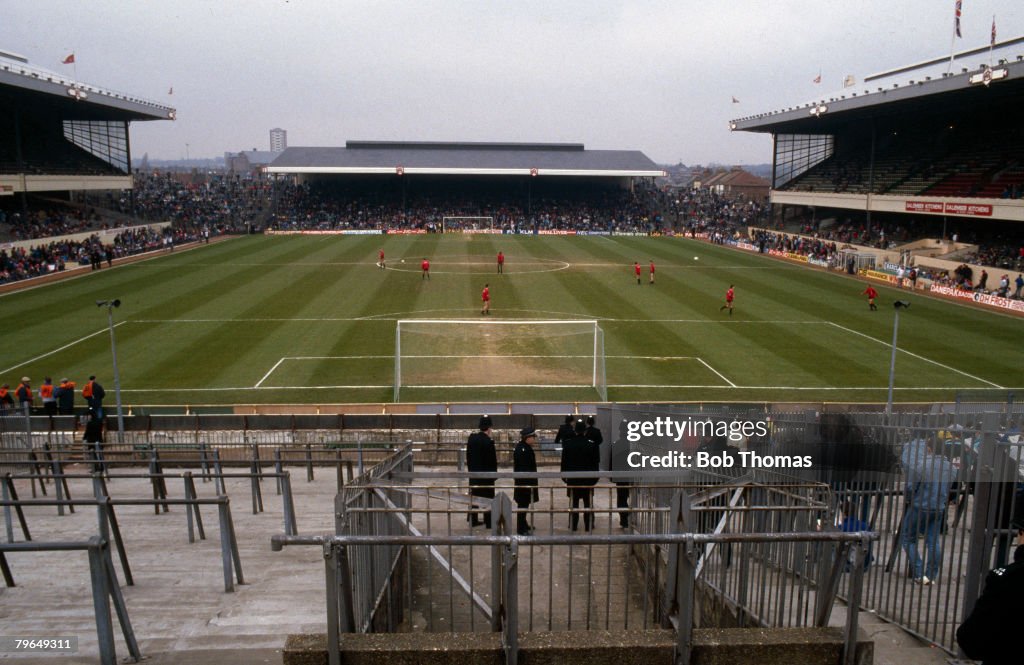 BT Sport, Football, Arsenal F,C, pic: circa 1980's, Arsenal's Highbury Stadium