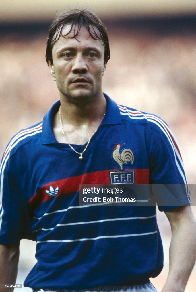 BT Sport, Football, pic: 27th June 1984, Paris, European Championship Final, France 2 v Spain 0, Bernard Lacombe, France, France