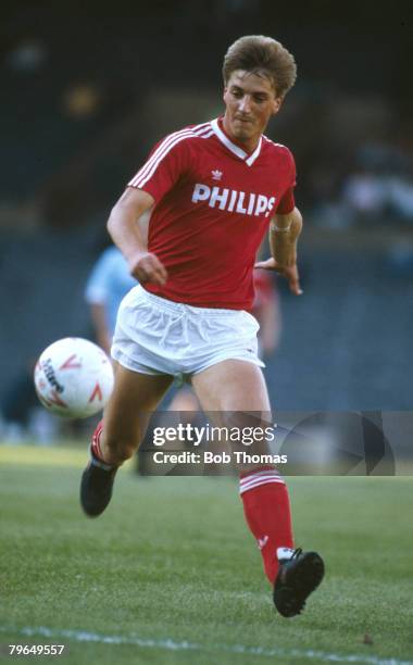 August 1987, Pre-season friendly, Wim Kieft, PSV, Eindhoven