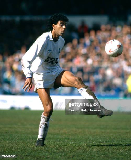 16th April 1990, Division 2, Chris Kamara, Leeds United