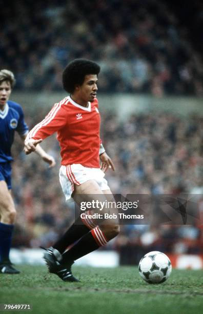 12th March 1983, F,A, Cup 6th Round, Manchester United 1, v Everton 0, Remi Moses, Manchester United