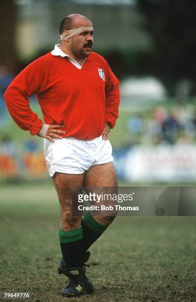 Sport, Rugby Union, pic: circa 1980's, Gareth Chilcott, British Lions