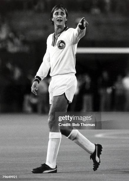 New York Cosmos 2, v World All Stars XI 2, at the Giants Stadium, New York, Johan Cruyff, New York Cosmos