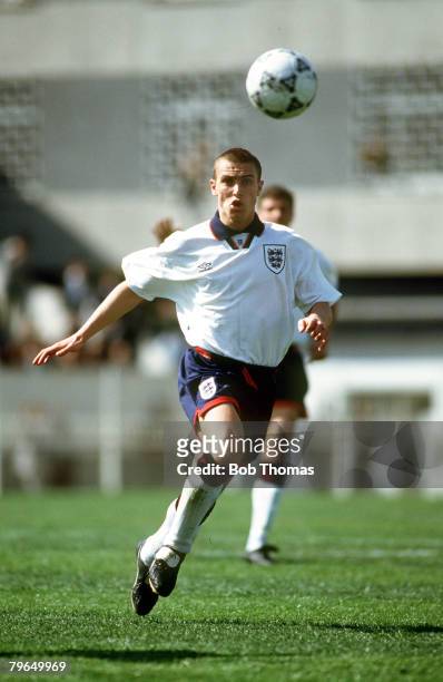 30th March 1993, UEFA Under-21 International, Turkey 0, v England 0, Lee Clark, England