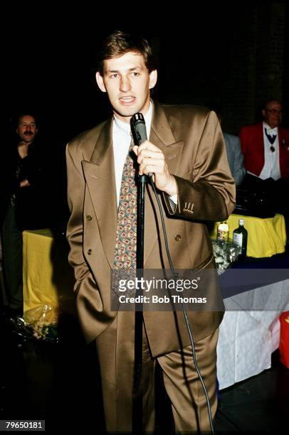 Circa 1989, Tony Adams speaking, having been voted the Arsenal Player of the Year for season 1990-1991