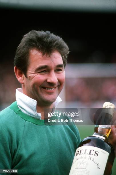 Nottingham Forest manager Brian Clough and his Manager of the Month award, Brian Clough, one of the most successful Managers in British football took...