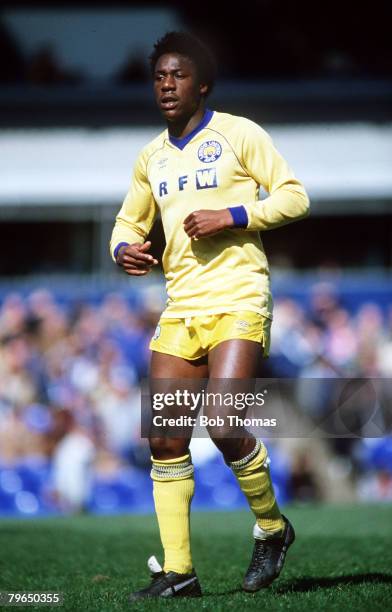 Circa 1981, Terry Connor, Leeds United forward, 1979-1983