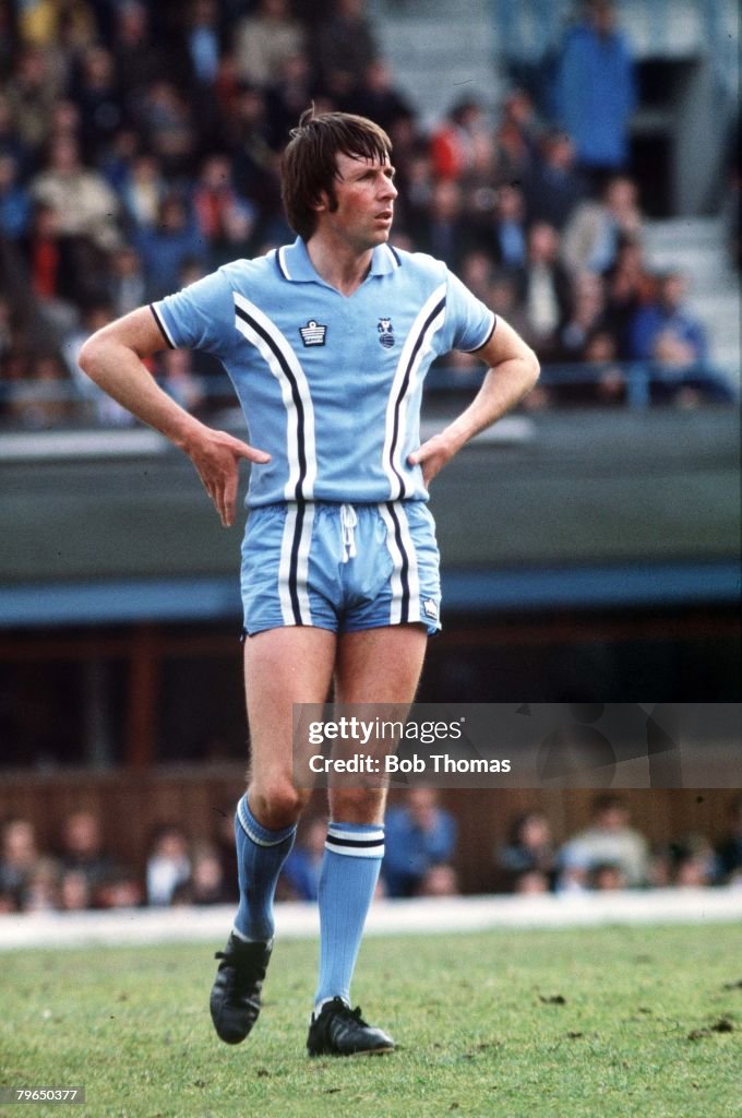 BT Sport, Football, pic: circa 1979, Mick Coop, Coventry City full back who played over 400 games for Coventry 1966-1980
