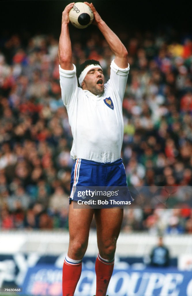 18th February 1989, 5 Nations Championship, Paris, Francev Wales Jean