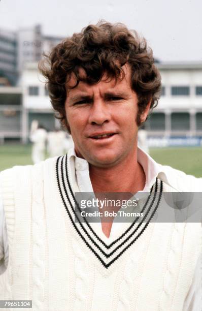 Sport, Cricket, Circa 1970's, A portrait of New Zealand's Chris Cairns