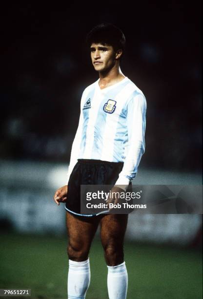 Circa 1986, Claudio Borghi, Argentina, who was a member of the 1986 Argentinian World Cup winning side