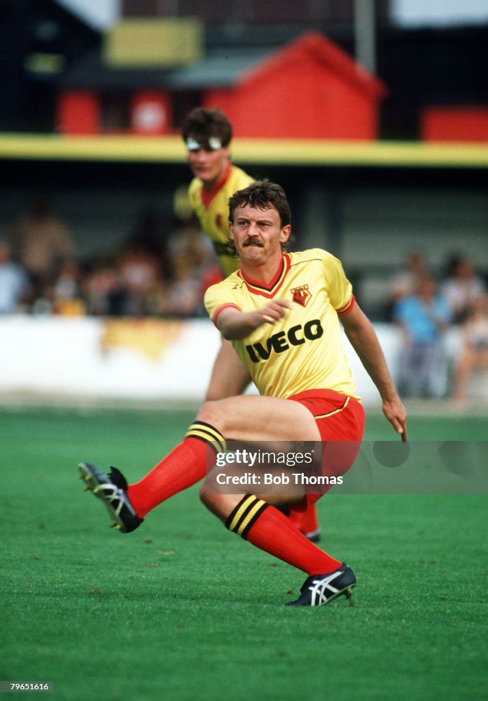 Sport, Football, pic: 27th August 1983, Division One, Watford 2 v Coventry City 3, Ian Bolton, Watford