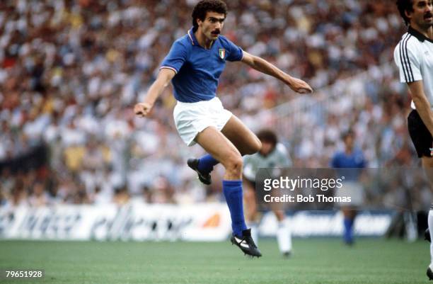 11th July 1982, 1982 World Cup Final, Italy 3 v West Germany 1, Giuseppe Bergomi, Italy