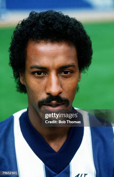 Circa 1982, Brendan Batson, West Bromwich Albion, portrait