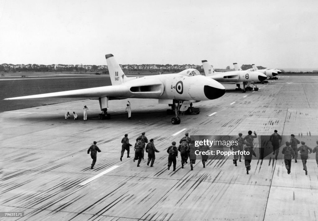 British Interceptor 28th August 1960, Scampton, Lincolnshire, England, British Avro... News ...