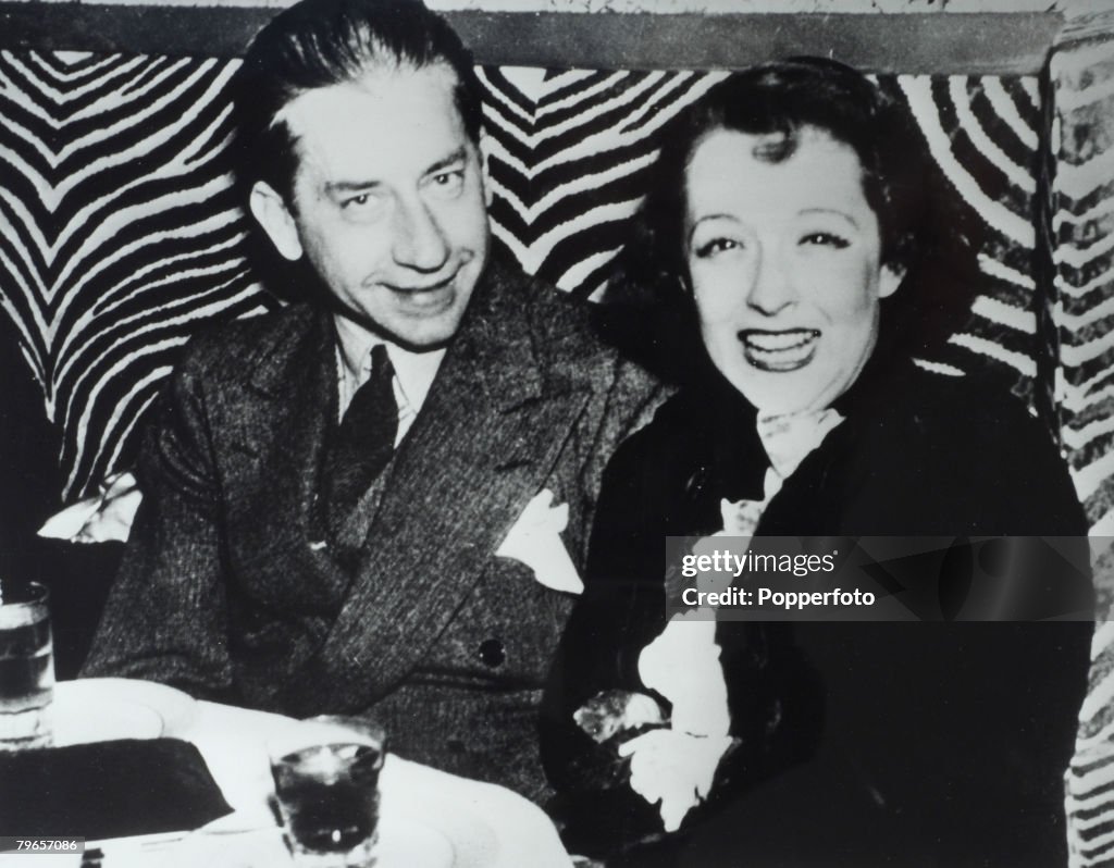 Personalities, Circa 1940's, Jean Paul Getty and wife Louise Dudley Lynch