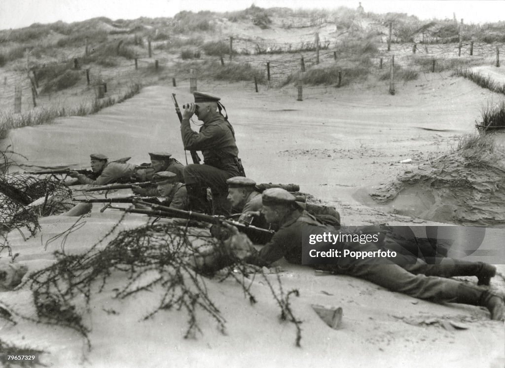 War and Conflict, World War I, , Belgium, A German marine section on ...