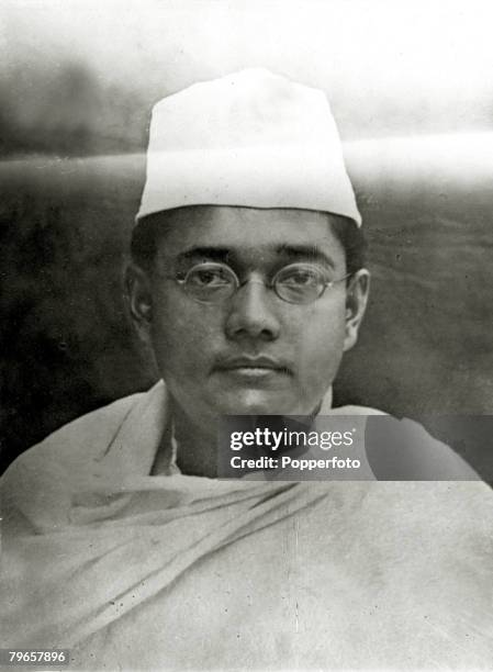 Politics, Personalities, India, pic: circa 1930's, Subhas Chandra Bose, Indian Nationalist Leader