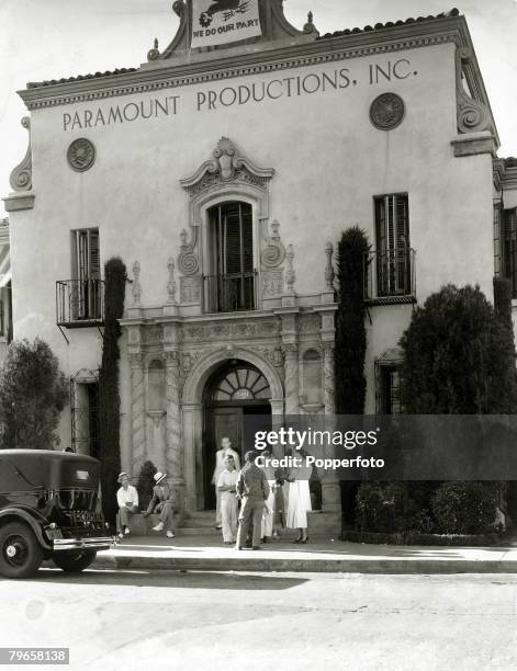 Cities, Entertainment, USA, pic: circa 1930's, The Paramount Studios, Hollywood, Los Angeles, California