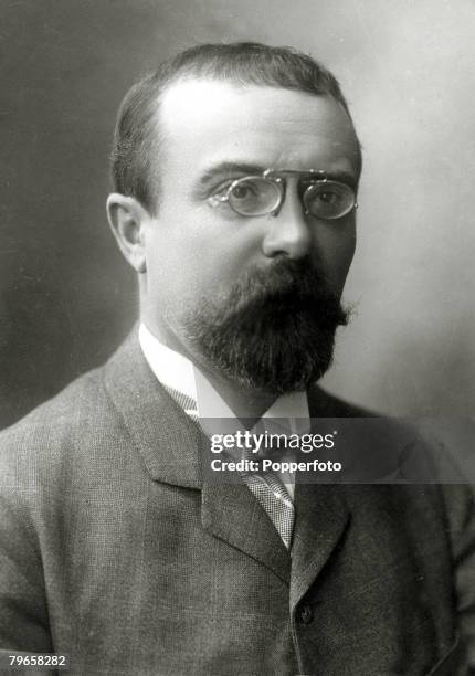 Political Personalities, France, pic: circa 1900's, Louis Barthou, who was briefly French Prime Minister in 1913 and from 1917 the Foreign Minister,...