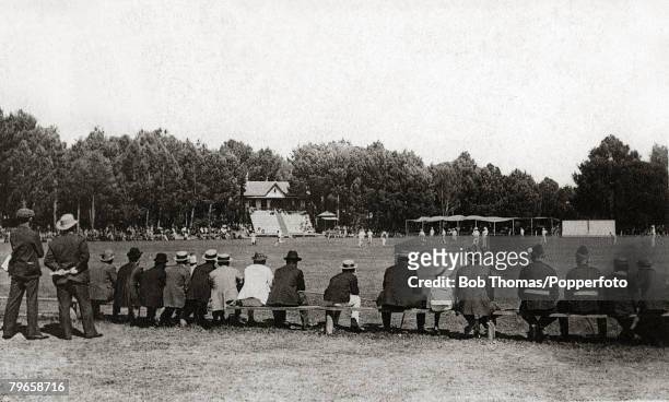 Circa 1925, Newlands Cricket Ground, Cape Town, South Africa