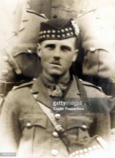 Circa 1930, Lieutenant N Baillie-Stewart, a British spy for Germany, He was imprisoned in the 1930's for treason having sold British military secrets...